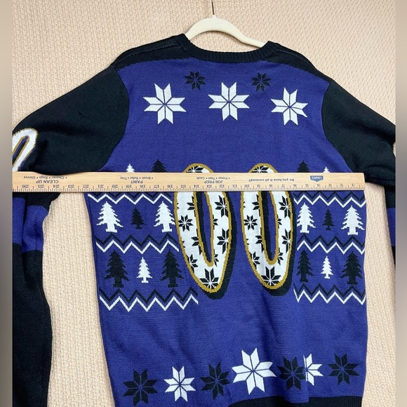 Baltimore Ravens Purple Sweater Unisex XL - Picture 5 of 9